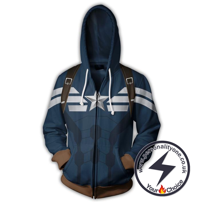 Captain America Hoodie - Classic Jacket